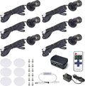 DEDC 6Pcs Led Mini Spot Light, Indoor Picture Lights, 1.5W 12V 6000K Art Light by DEDC