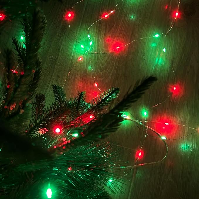 4-Pack 50 LED Fairy Lights Battery Operated - Image 2