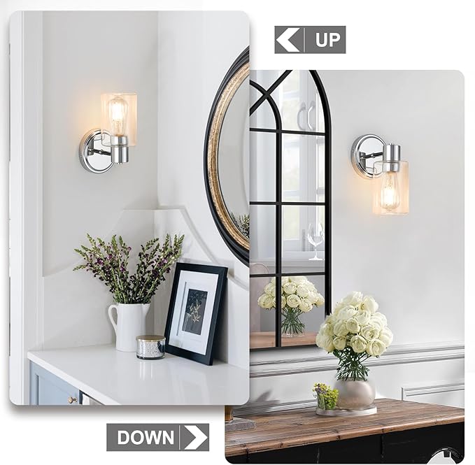 2 Light Bathroom Wall Sconce Light Fixtures - Image 8
