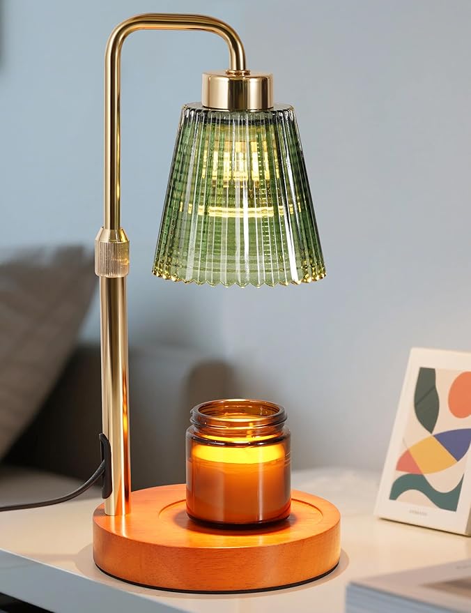 Candle Warmer Lamp with Timer Dimmable, Birthday Gifts by GODONLIF
