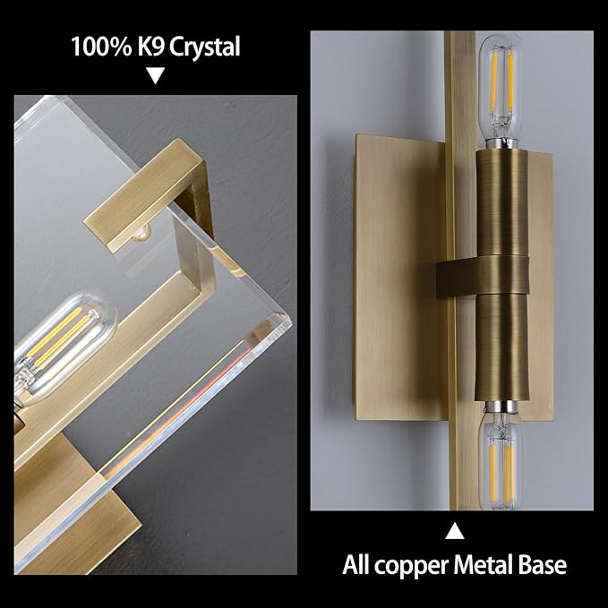 Crystal Vanity Wall Sconces Lights - Image 2