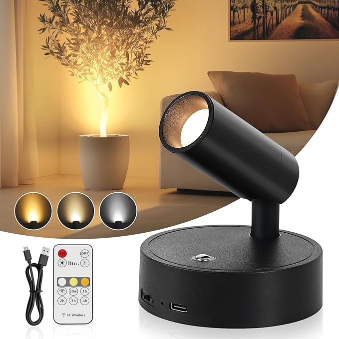Spotlight Indoor, Wireless Battery Operated by Lightupyourlife
