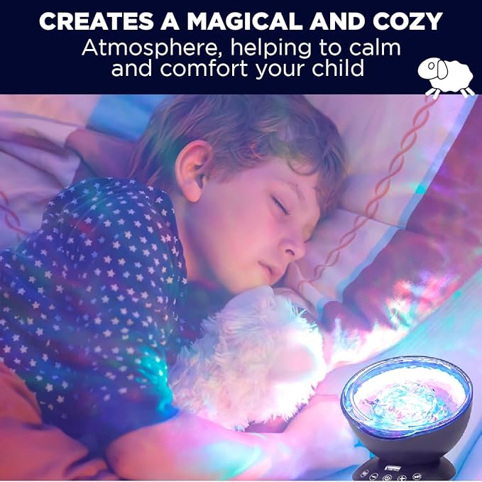 Bright Autism Calming Sensory Sea Lamp - Image 4