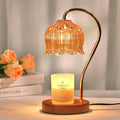 Flower Candle Warmer Lamp with Timer, Dimmable Candle Lamp Warmer, Christmas by Funistree