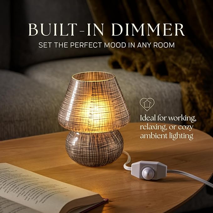 Next Glow Mushroom Lamp – Table Lamp, Modern Dimmable LED Night Light - Image 3
