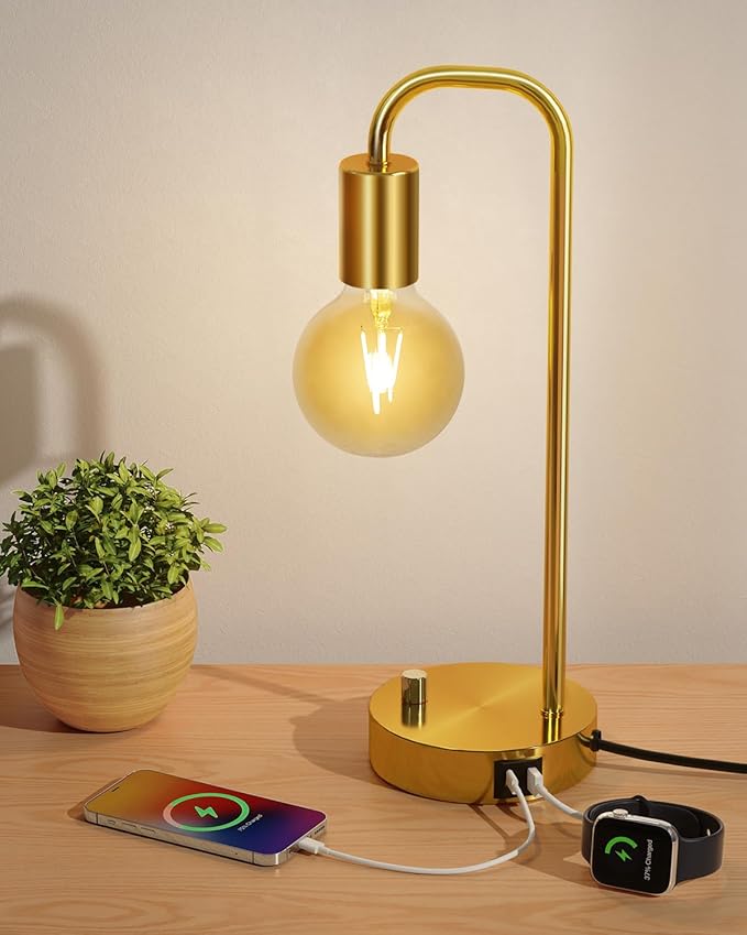 ONEWISH Industrial Table Lamp by onewish