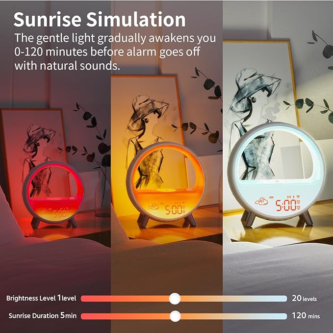 MOMILLA Sunrise Alarm Clock - Image 5