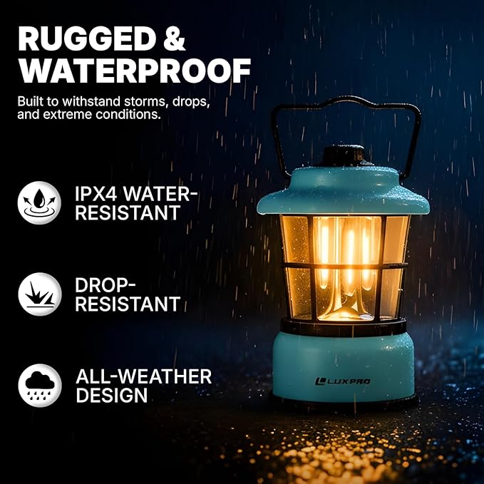 LUXPRO Retro LED Lantern - Image 10