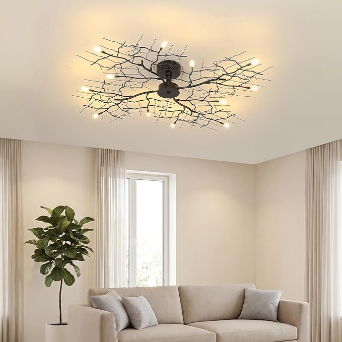 NIAOERFEN Black Modern Chandelier - Image 8