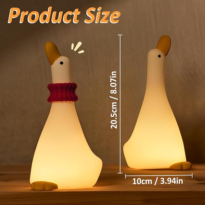 Attivolife Duck Night Light for Nursery, Cute Animal Dream Duck Lamp - Image 7