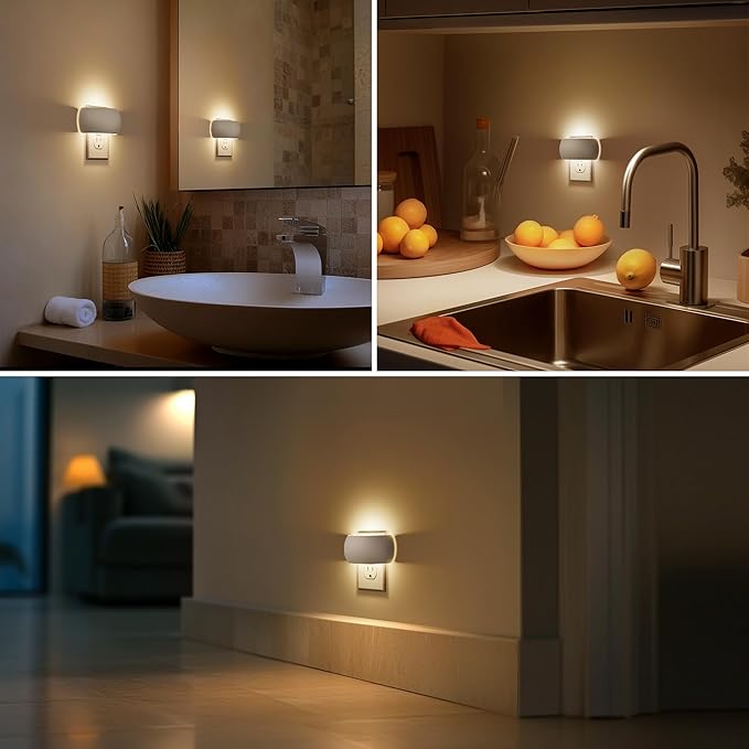 Briignite Night Light, Night Lights Plug into Wall, Auto Dusk to Dawn Sensor - Image 5