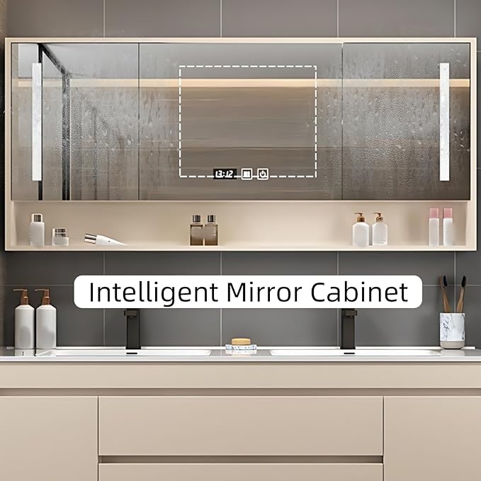 68IN Suspend Bathroom Vanity - Image 5
