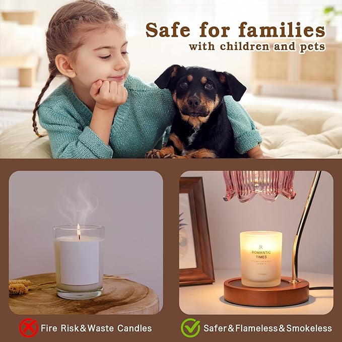 Dimmable Candle Warmer Lamp - Image 4