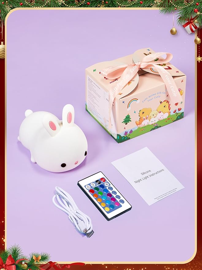 One Fire 【Gifts Package】 Bunny Night Light - Image 7