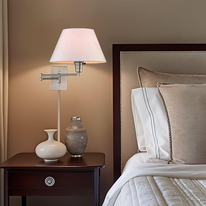 Kira Home Cambridge 15" Swing Arm Wall Lamp - Image 7