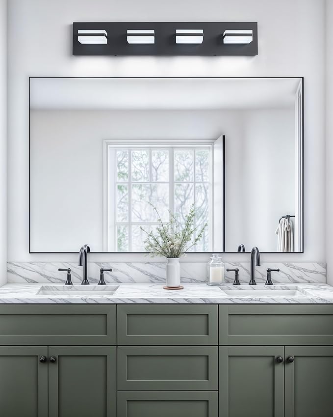 VONLUCE Bathroom Vanity Light Fixture, 4-Light Modern LED Vanity Light - Image 7