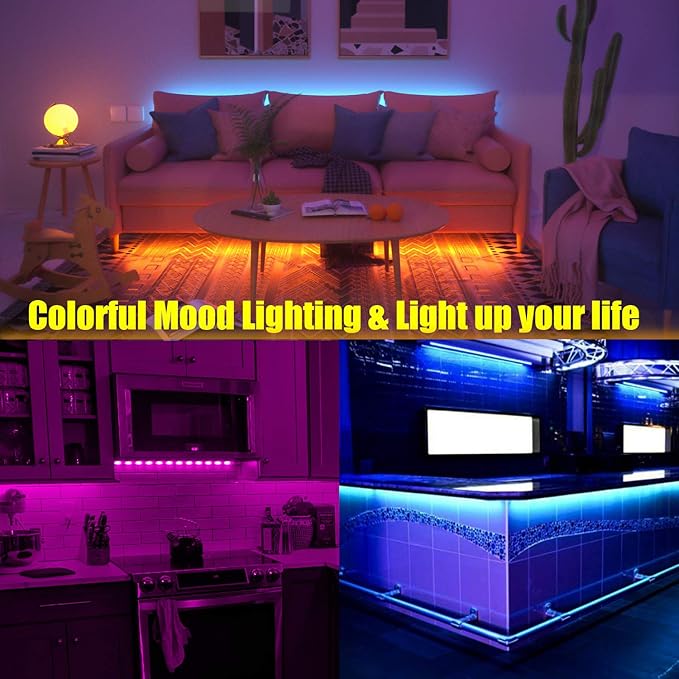 Tv Led Backlight, Maylit 14.3ft Led Strip Lights - Image 7