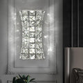 Crystal Wall Light Fixtures, Modern Chrome Wall Lamp by KaiyuanLight