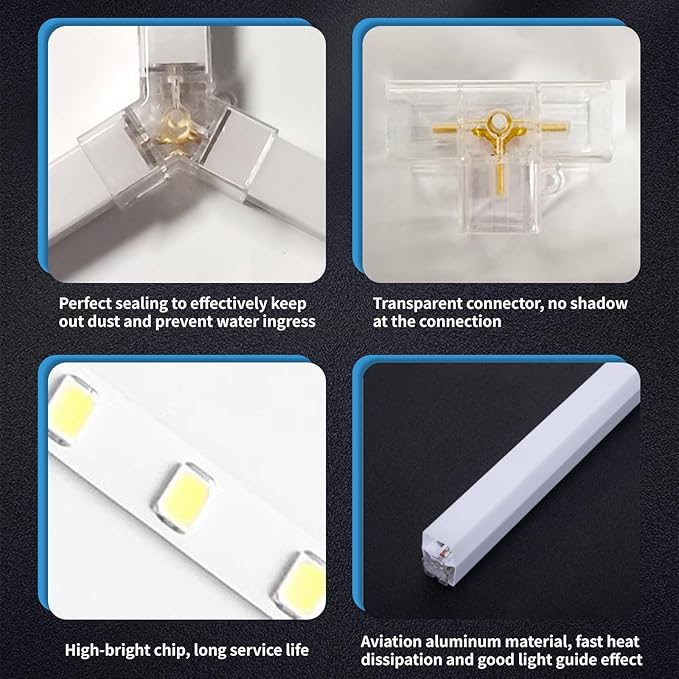 Hexagonal Garage Light, LED Honeycomb Garage Light, Easy Install, Super Bright - Image 3