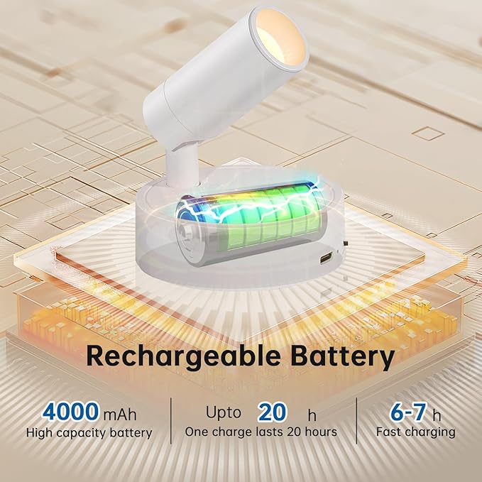 Spotlight Indoor, Wireless Battery Operated - Image 4