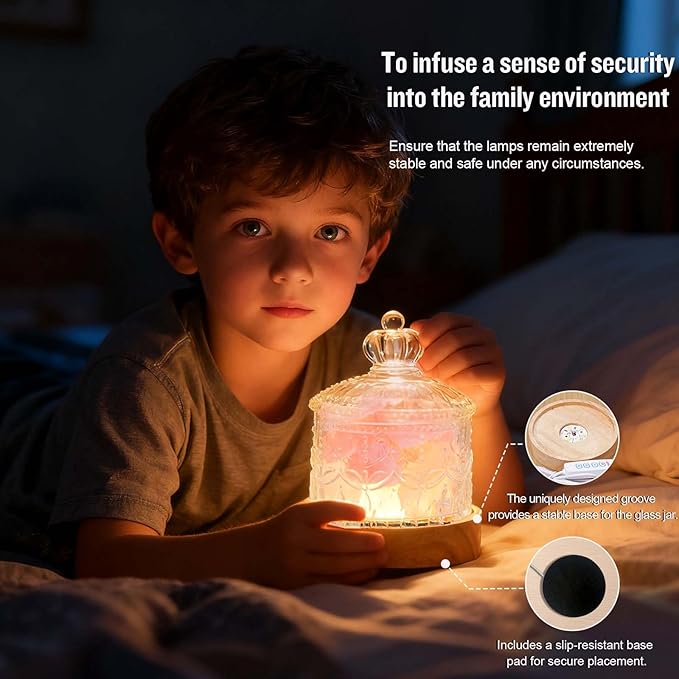 Runyangshi Crystal Lamp Night Light - Image 5