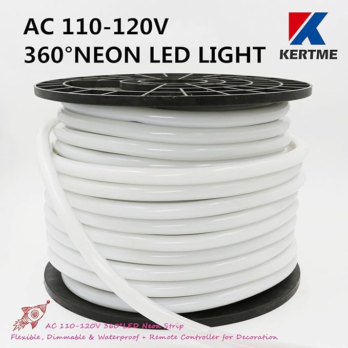 360° Neon Led Type AC 110-120V 360 Degree NEON LED Light Strip, - Image 2