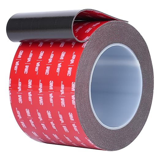 3M Double Sided Tape Heavy Duty, Waterproof Mounting Foam Tape, 16.5ft Length by Couzeely