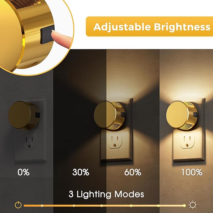 L LOHAS LED Night Lights Plug into Wall, Plug in Night Light - Image 2