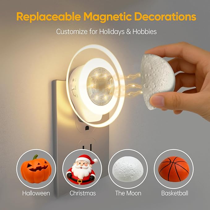 2 Packs Night Lights Plug into Wall - Image 8
