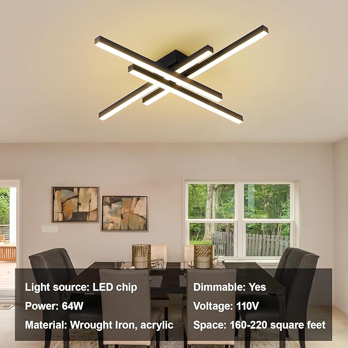JAYMP Modern Ceiling Light - Image 3