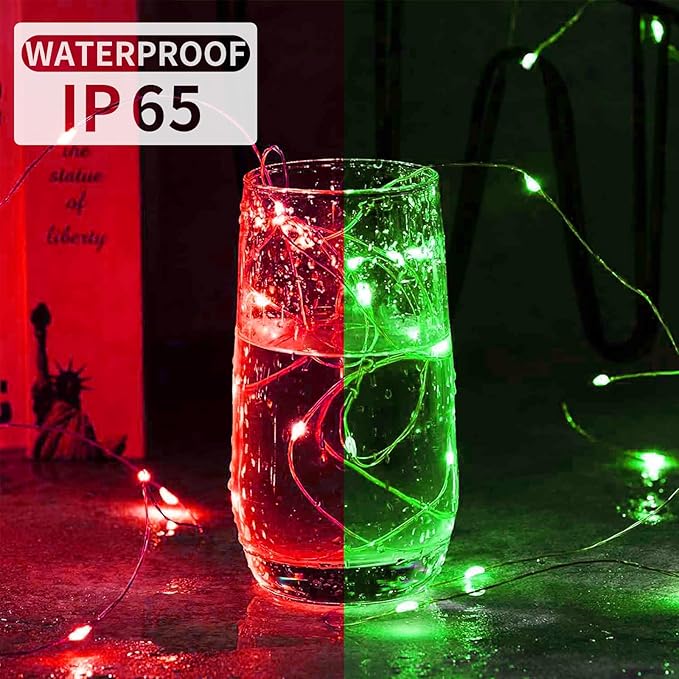 50 Pack Fairy Lights 7Ft 20 LED Twinkle String Lights 3 Modes Battery Operated - Image 2