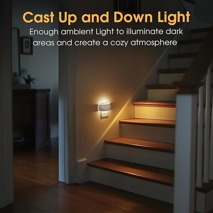 Briignite Night Light, Night Lights Plug into Wall, Auto Dusk to Dawn Sensor - Image 4