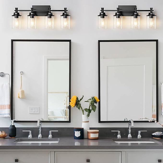 4-Light Bathroom Vanity Lights - Image 2