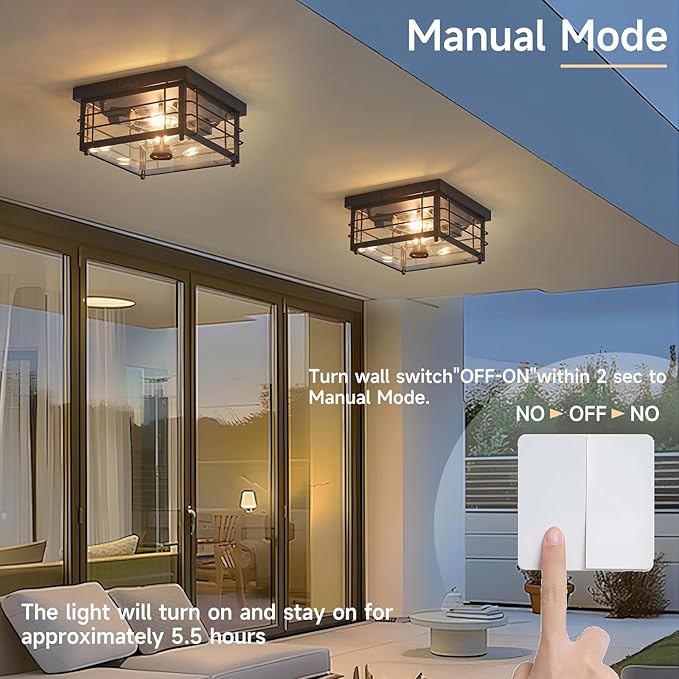 Yisuro Outdoor Ceiling Light - Image 3