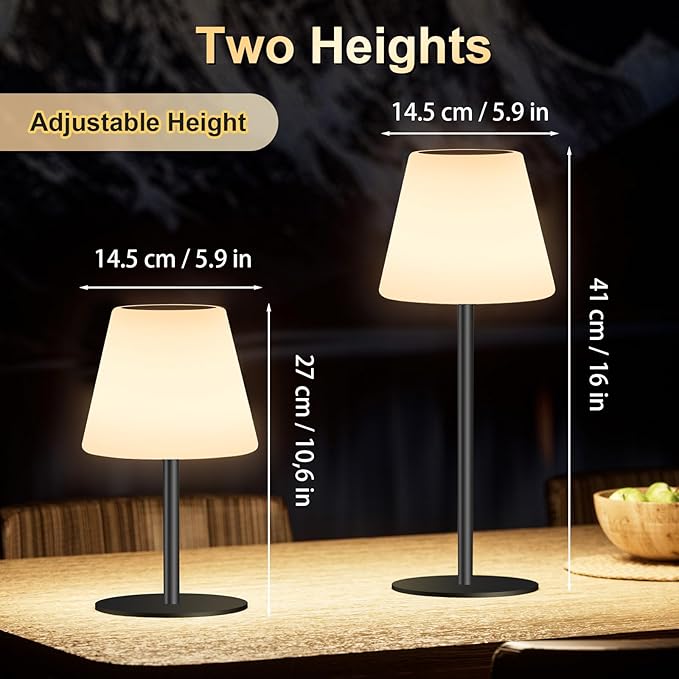 Solar Table Lamp Rechargeable Outdoor Solar Lamps - Image 3