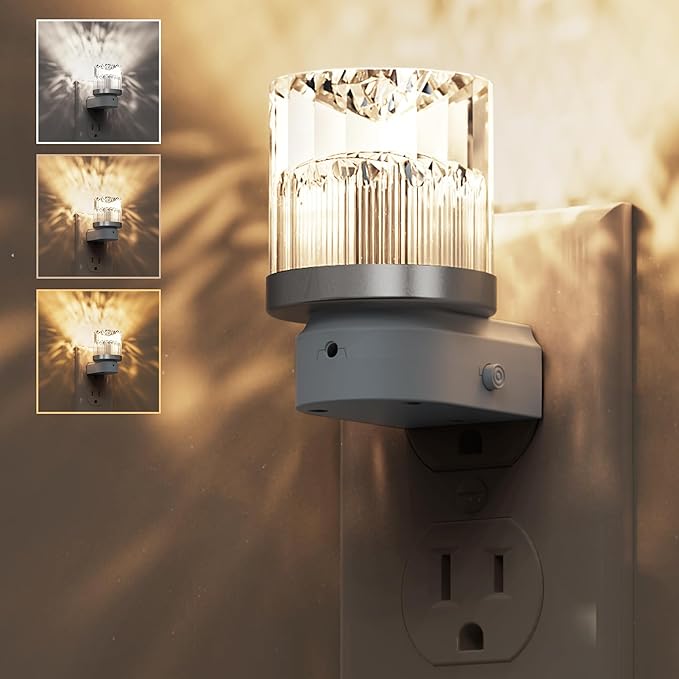 L LOHAS Night Lights Plug into Wall, 3000K/4000k/5000KColor Changing Night Light by LLOHASLED