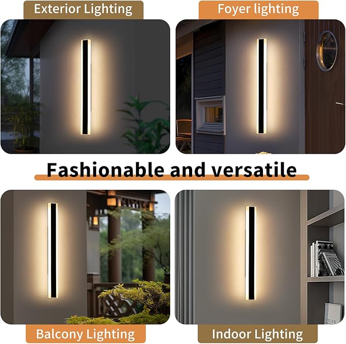 39inch Outdoor Wall Lights, Modern Outdoor Lights - Image 7