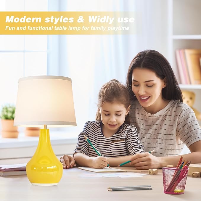 Seealle Modern Ceramic Table Lamps - Image 4
