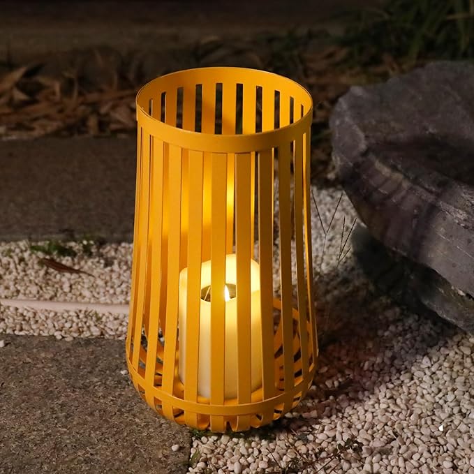 Afirst Solar Lanterns Outdoor, Candle Solar Lights Waterproof Decorative - Image 4
