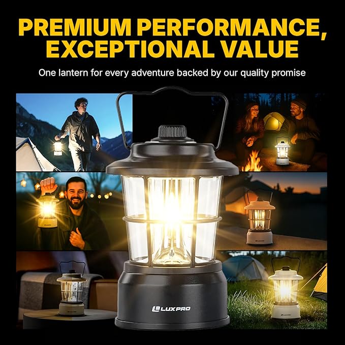 LUXPRO Retro LED Lantern - Image 9