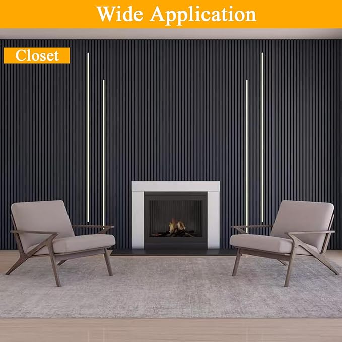 Black Wall Panels LED Lights, Under Cabinet Light - Image 3