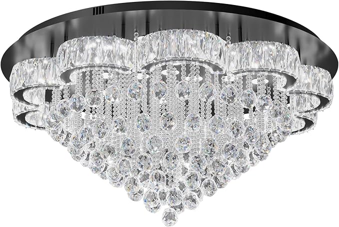 Flashing God 40inches Modern Crystal Chandelier - Image 9