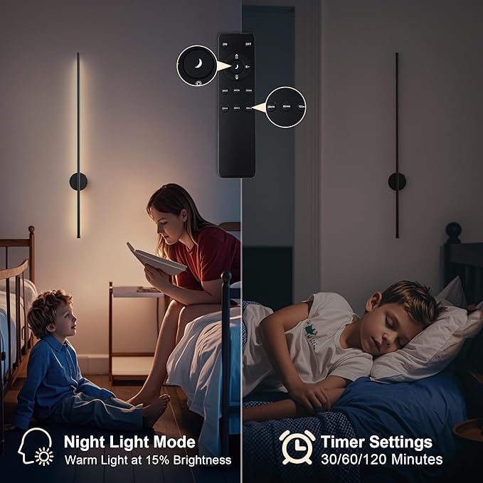 Motion Sensor Battery Operated Wall Sconce Set of Two - Image 7