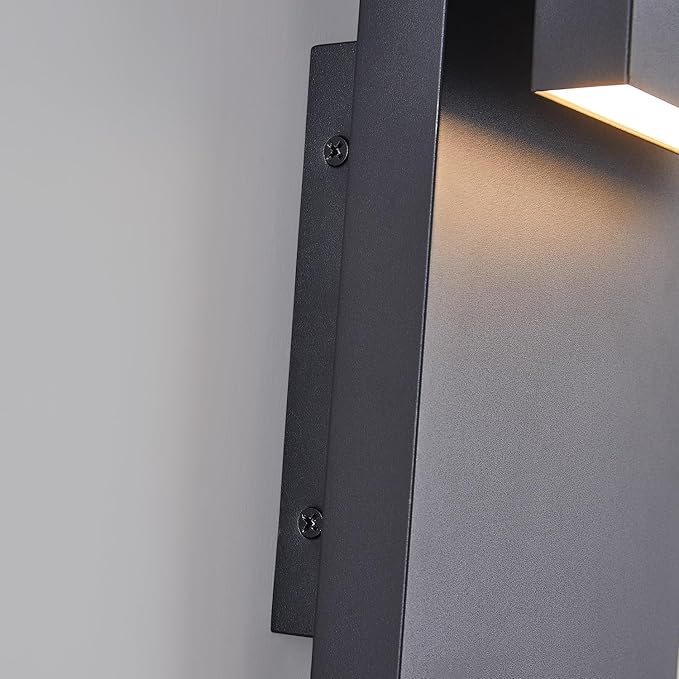 Modern LED Outdoor Wall Sconce 17W Integrated LED Outdoor Wall Mount, Anti Rust - Image 9