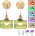 Battery Operated Wall Sconce by Shenmoyl