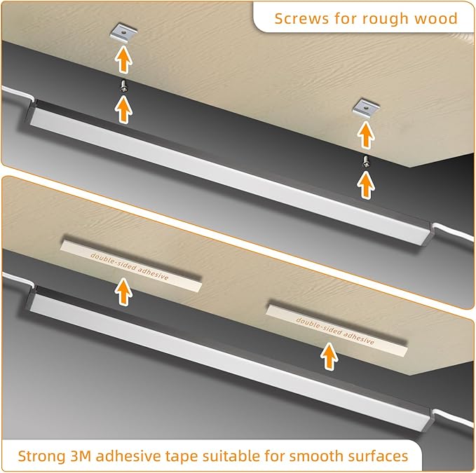 LUMILAND 6 Pcs 12-inch Led Under Cabinet Lighting Plug-in - Image 4