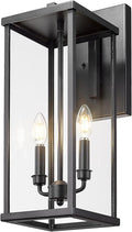 Bestshared Outdoor Wall Sconce Lights, 20 Inch Tall Exterior Wall Lighting by bestshared