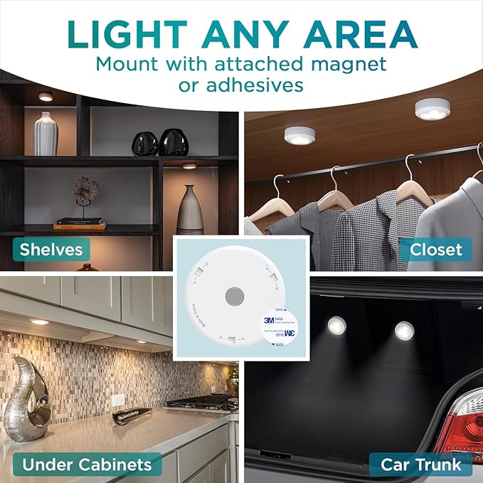 Brilliant Evolution Wireless LED Puck Light | Works - Image 5