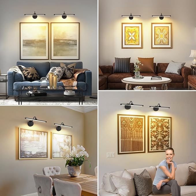 Picture Lights for Wall – Wireless Rechargeable LED Light - Image 2