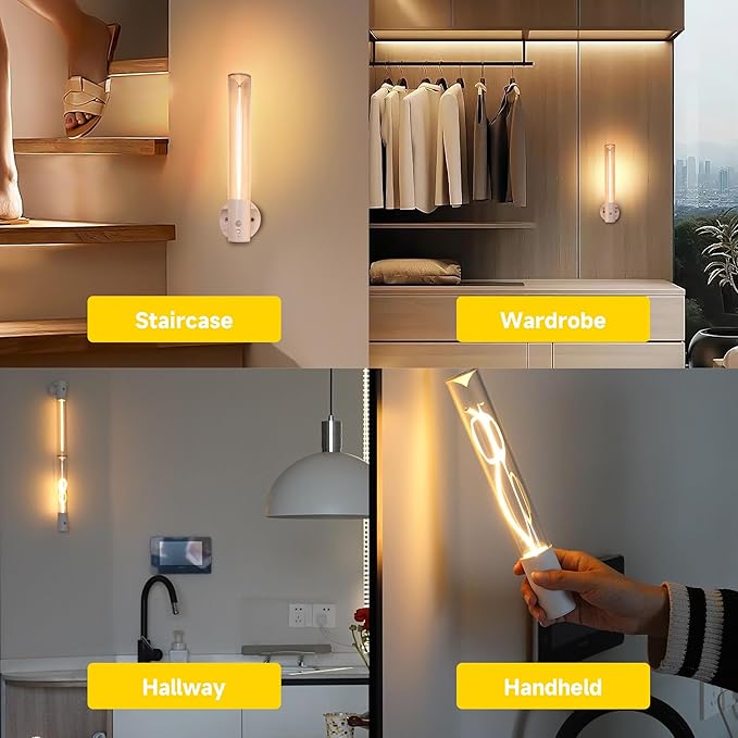 AUGE LIGHT Motion Sensor Light Magnetic Body Sensor Wall Light Wall Sconce - Image 7